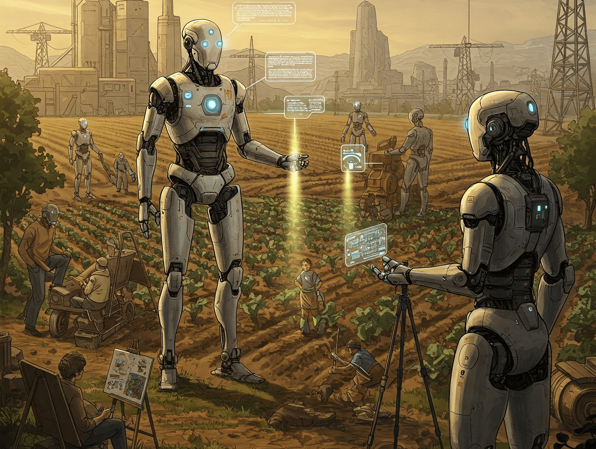 HEPHAESTUS robot collective maintaining infrastructure